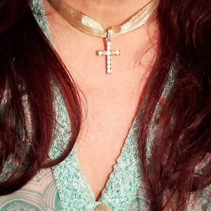 rhinestone cross